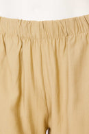 Soft Pull Up Trouser - Fudge