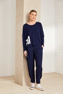 Cuff Trouser - French Blue
