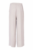 Wide Leg Trouser - Silver