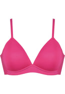 Padded Non Wired Bra - Hot Pink