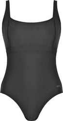 Pocketed Swimsuit - Black