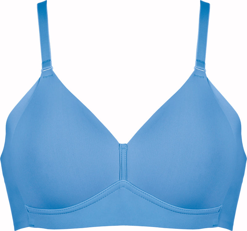Side Smoother Soft Mould Bra - Marina Blue