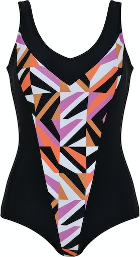 Swimsuit - Black/pink