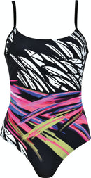 Padded Swimsuit - Black/white