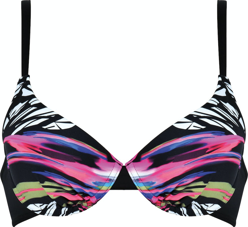 Padded Bikini - Black/white