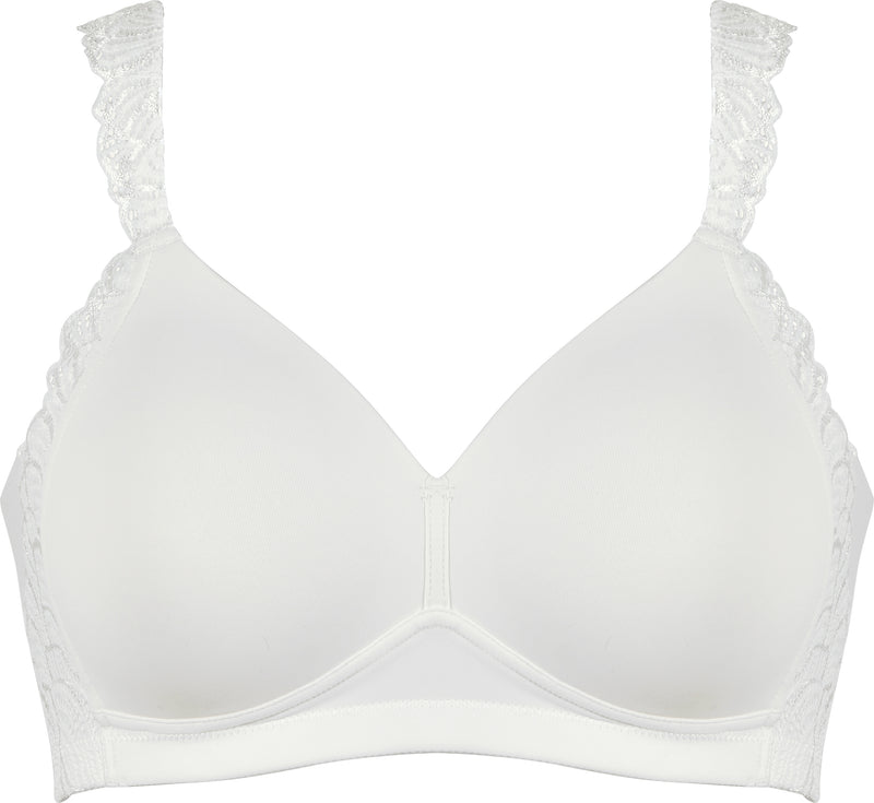 Padded Non Wire Bra - Ecru
