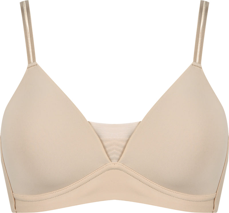 Padded Non Wire Bra - Skin