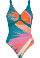 Shaping Swimsuit - Lagoon Multi