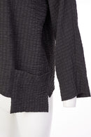 Seam Detail Square Top - Anthracite