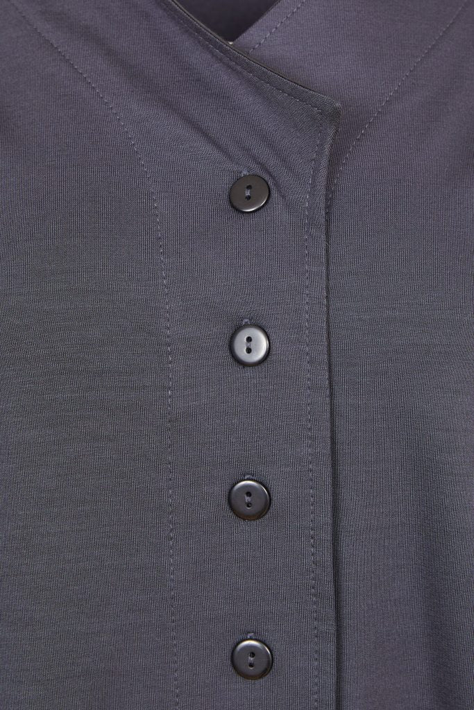 Angle Collar Jacket - Anthracite