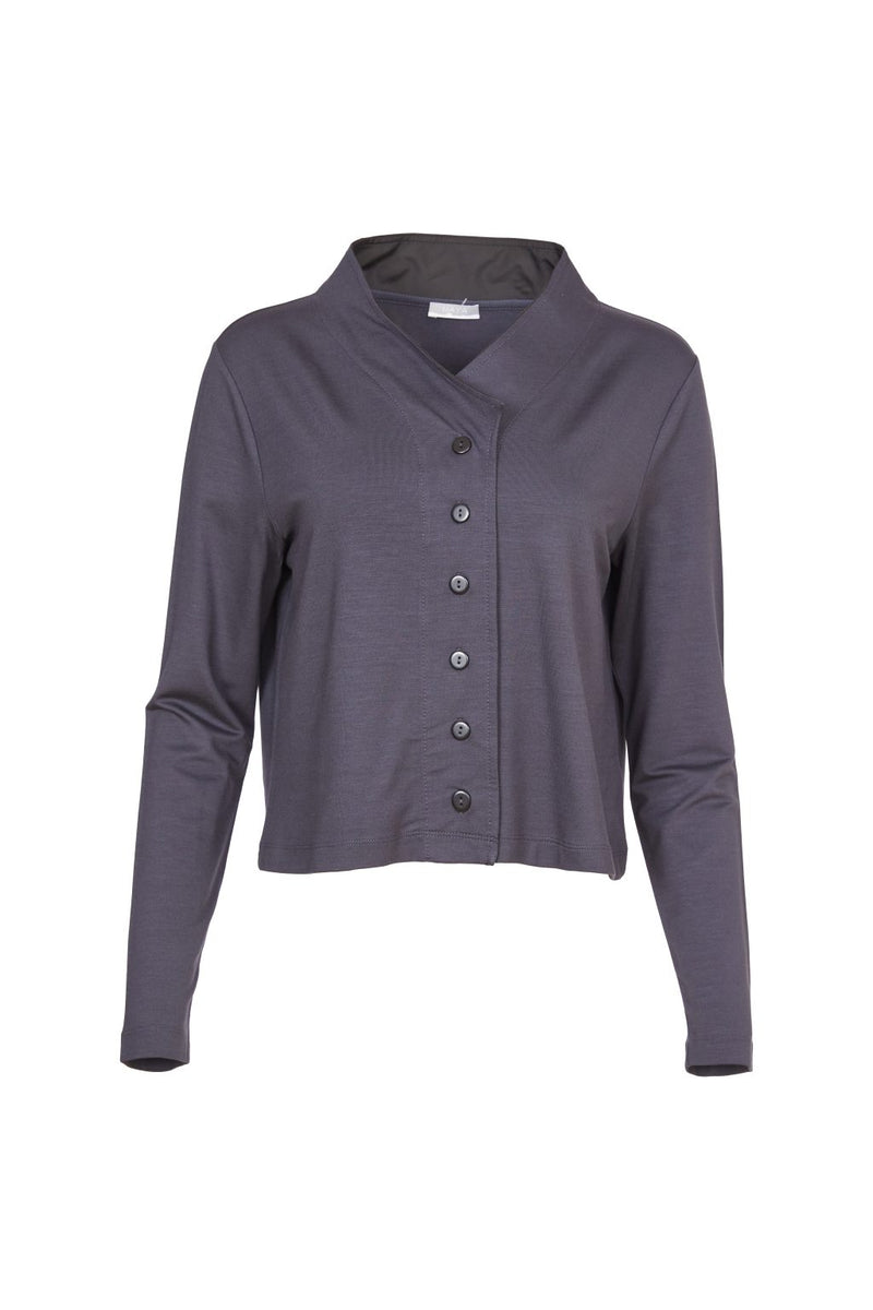 Angle Collar Jacket - Anthracite