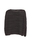Ribbed Knit Top - Black