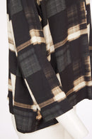 Block Print Shirt - Black/butter