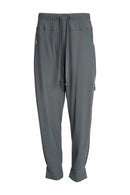 Side Pocket Cuff Trouser - Forest