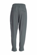 Side Pocket Cuff Trouser - Forest