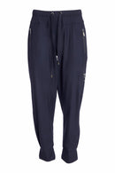 Side Pocket Cuff Trouser - Black