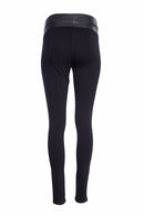 Leatherette Leggings - Black