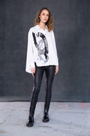 Leatherette Leggings - Black