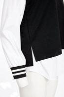 2 Piece Shirt - Black/white