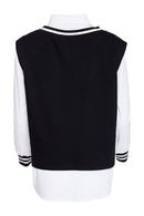 2 Piece Shirt - Black/white