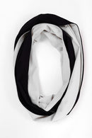 Two Tone Neckpiece - Sand/black
