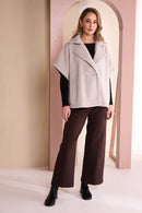 Side Pocket Soft Wide Leg Trouser - Choko