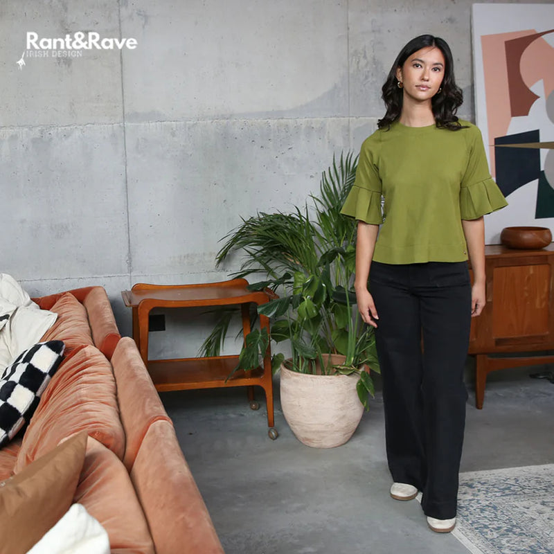 Nola Wide Leg Jean - Black