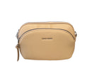 Twin Pocket Cross Body Bag - Pale Peach
