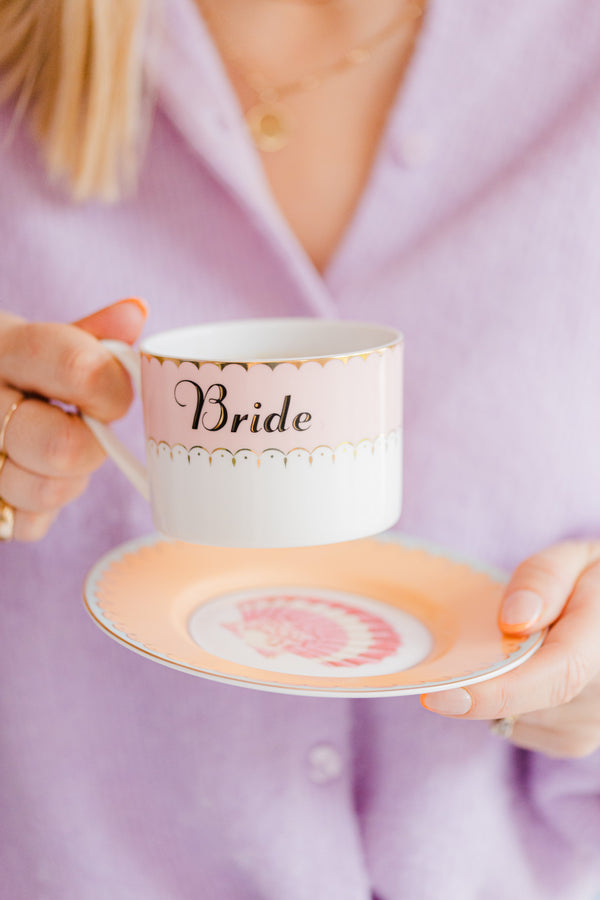 Teacup & Saucer - Bride