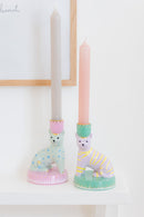 Animal Candlestick Holder Set of 2