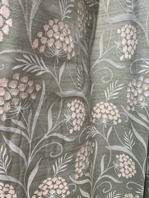 Nice Eyelet Readymade Curtains - Green