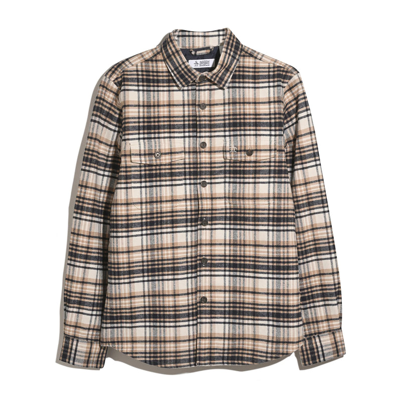 Plaid Flannel Shirt - Birch