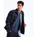 Plaid Flannel Shirt - Dark Sapphire