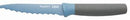 Leo Balance Serrated Utility Knife 11.5cm - Blue