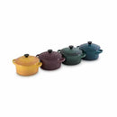 Botanique Set Of 4 Petite Round Casseroles