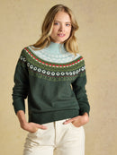 Landscape Fairisle Jumper - Green