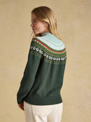 Landscape Fairisle Jumper - Green