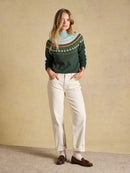 Landscape Fairisle Jumper - Green