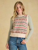 Orchard Sleeveless Jumper - Oat