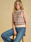Orchard Sleeveless Jumper - Oat