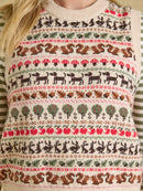 Orchard Sleeveless Jumper - Oat