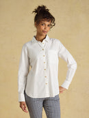 Boyfriend Oxford Shirt - White