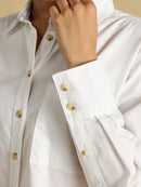 Boyfriend Oxford Shirt - White