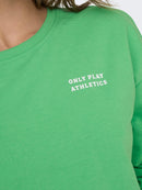 Mae Short Sweatshirt - Irish Green