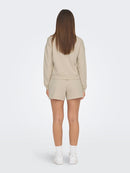 Mae Short Sweatshirt - Oatmeal