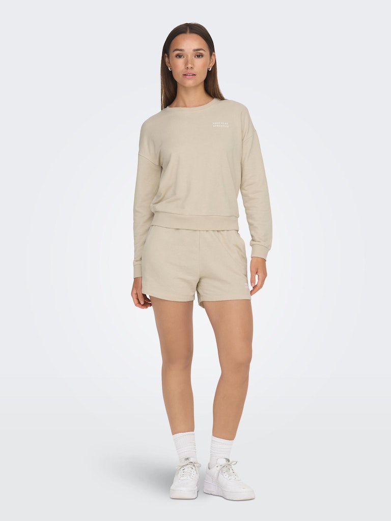 Mae Short Sweatshirt - Oatmeal