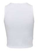 Leonore Crop Tank Top - White