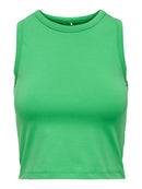 Leonore Crop Tank Top - Irish Green