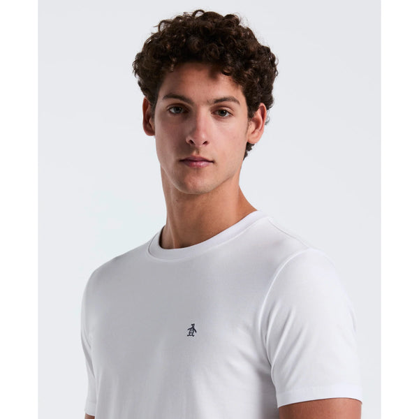 Embroidered Logo T-Shirt - Bright White