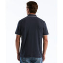 Zip Polo Shirt - Dark Sapphire Heather